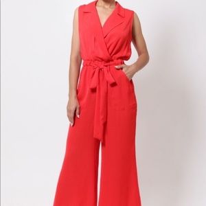 BOUTIQUE Coral wide leg relax fit jumpsuit Large